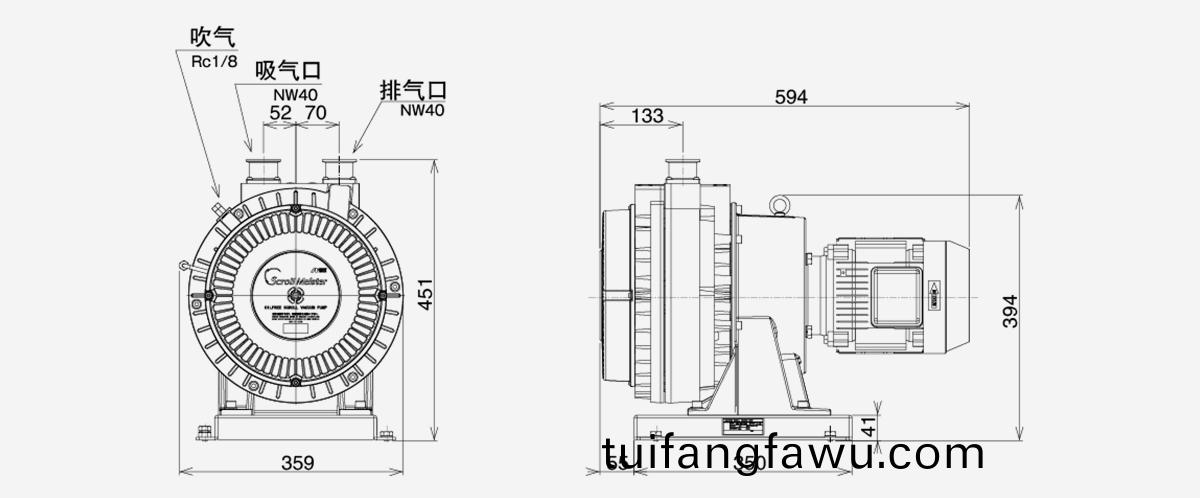 ISPC-1000無(wu)油(you)渦鏇(xuan)式真空(kong)泵(beng)優勢