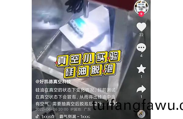 真空(kong)硅(gui)油脫泡